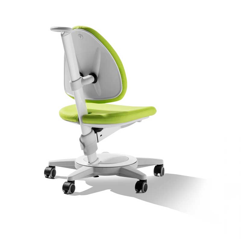 Moll MAXIMO children chair, grey frame, Ted Ocra fabric Moll MAXIMO children chair, grey frame, Ted Ocra fabric