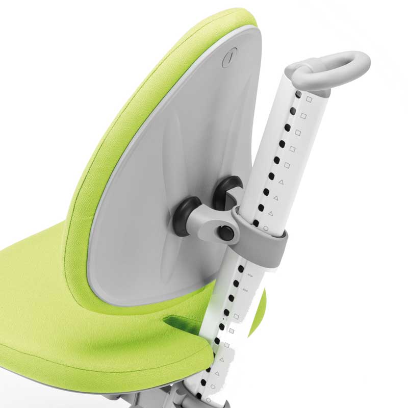 Moll MAXIMO children chair, grey frame, Ted Ocra fabric Moll MAXIMO children chair, grey frame, Ted Ocra fabric