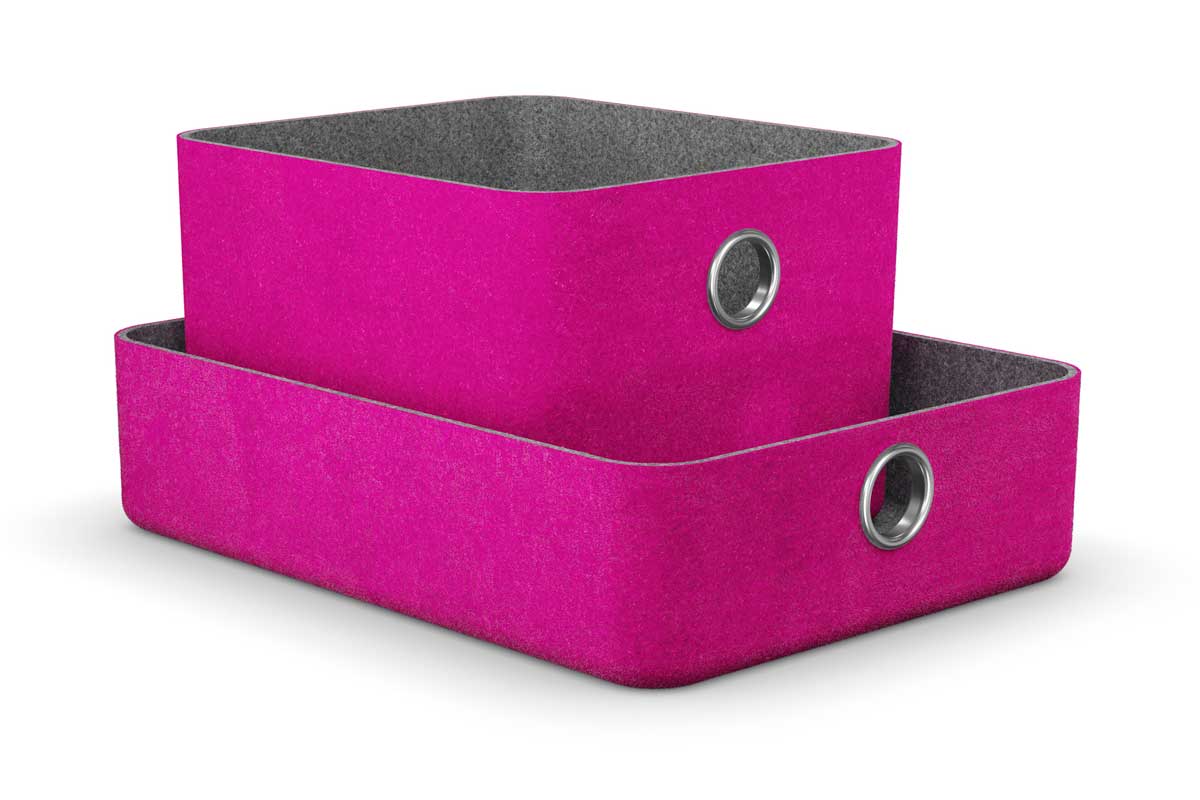 Moll BASKET felt boxes