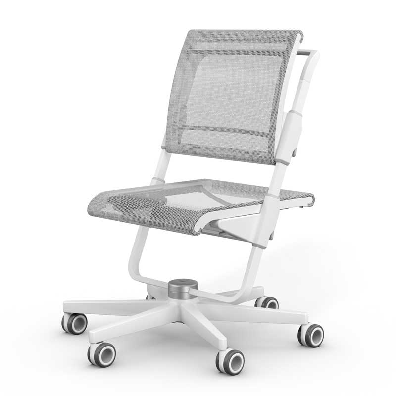 moll S6 swivel chair White frame