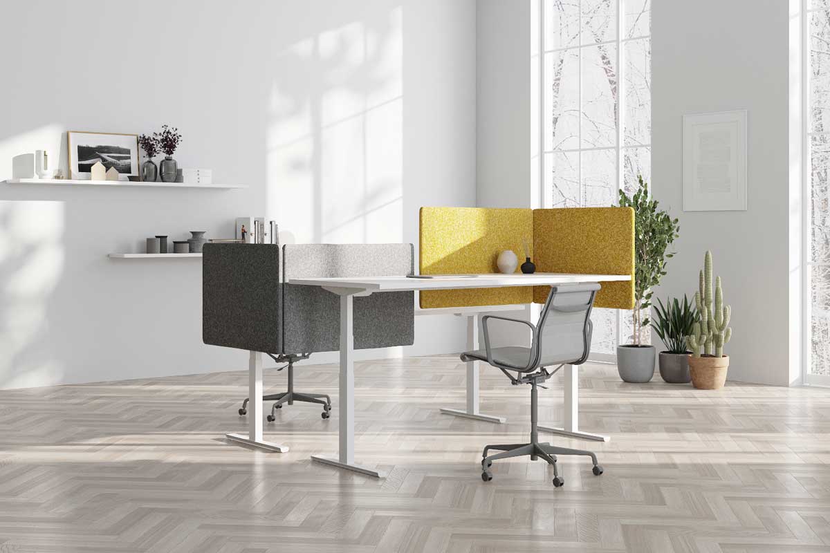 UNI series acoustic table screens UNI series acoustic table screens