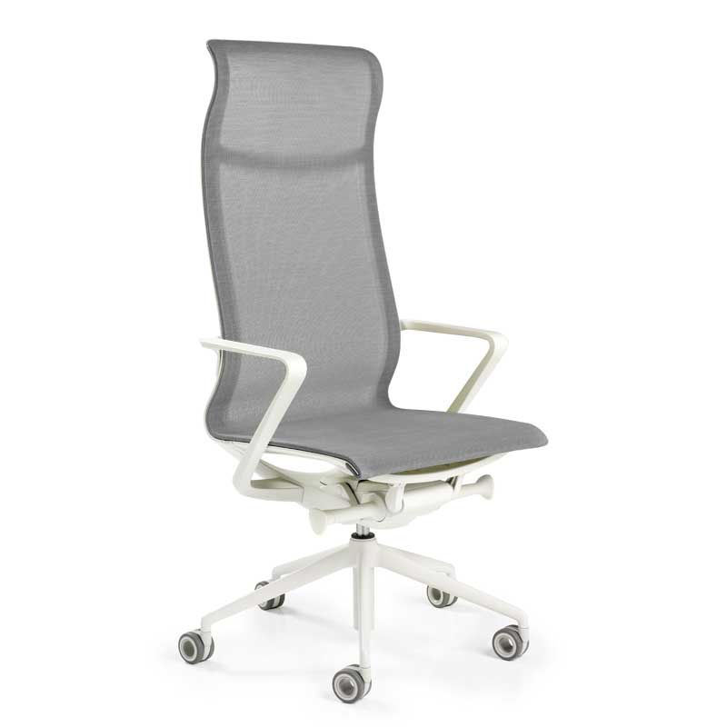  Rexsitt YOUNIQUE Syncro desk chair - Grey mesh