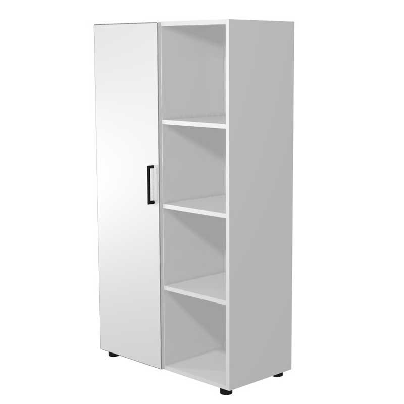 Bookcase EVO White 800 x 1450 mm