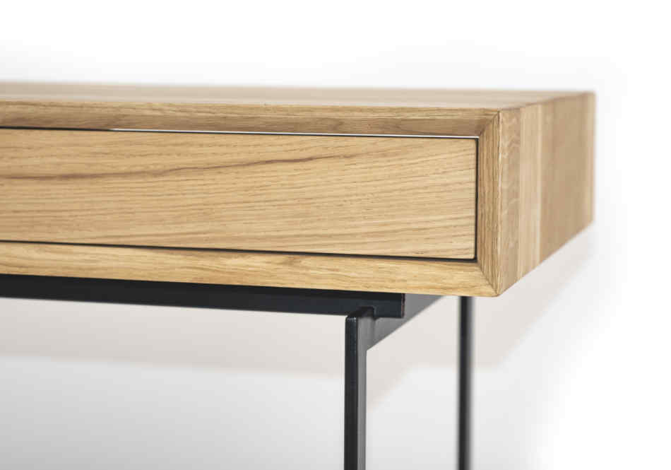 Rosto desk solid oak 60 x 140 cm