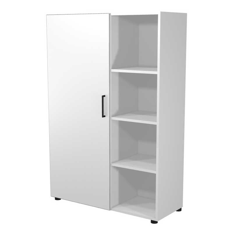 Bookcase EVO White 1000 x 1450 mm
