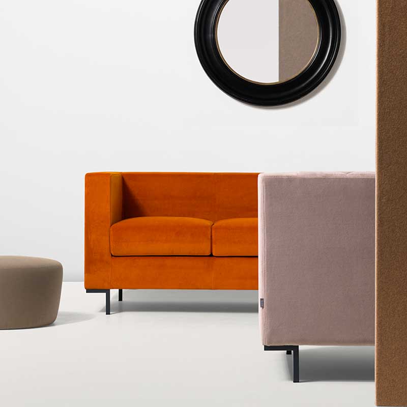 Hall by Diemme two-seater sofa