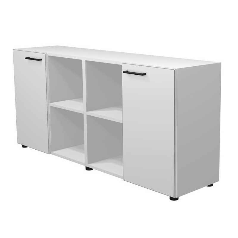 Bookcase EVO White 1600 x 750 mm
