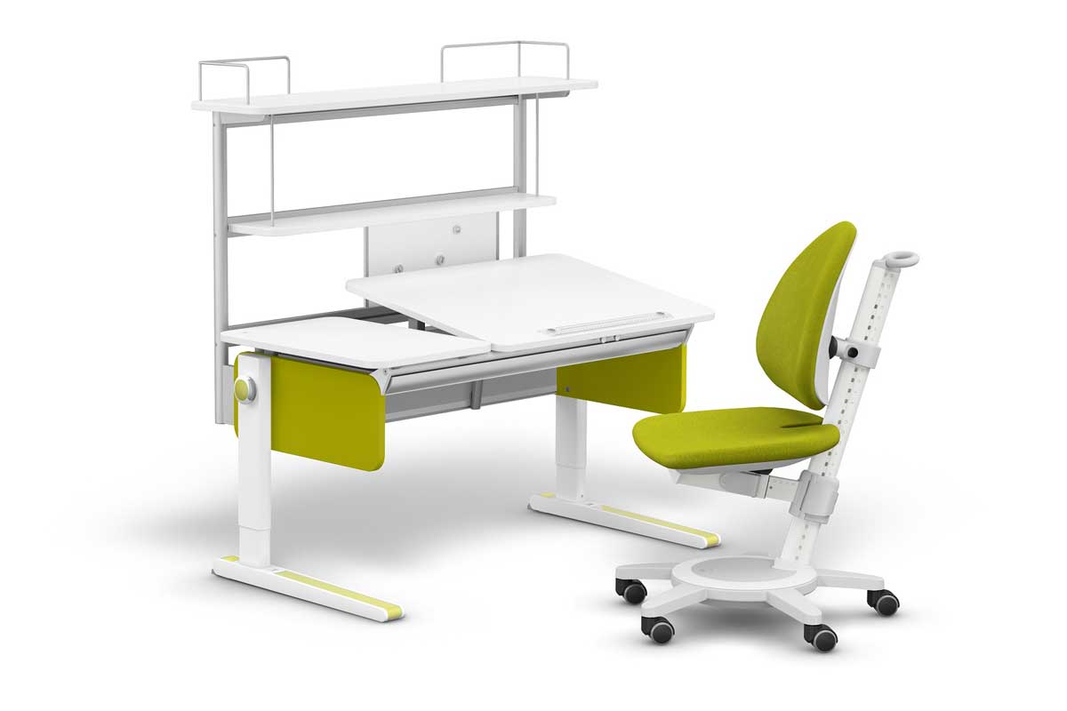 Moll MAXIMO children chair, grey frame, Ted Ocra fabric Moll MAXIMO children chair, grey frame, Ted Ocra fabric