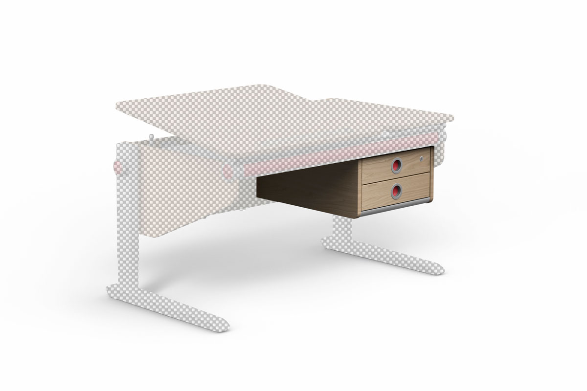 Moll  TWIN BOX for children desk WINNER