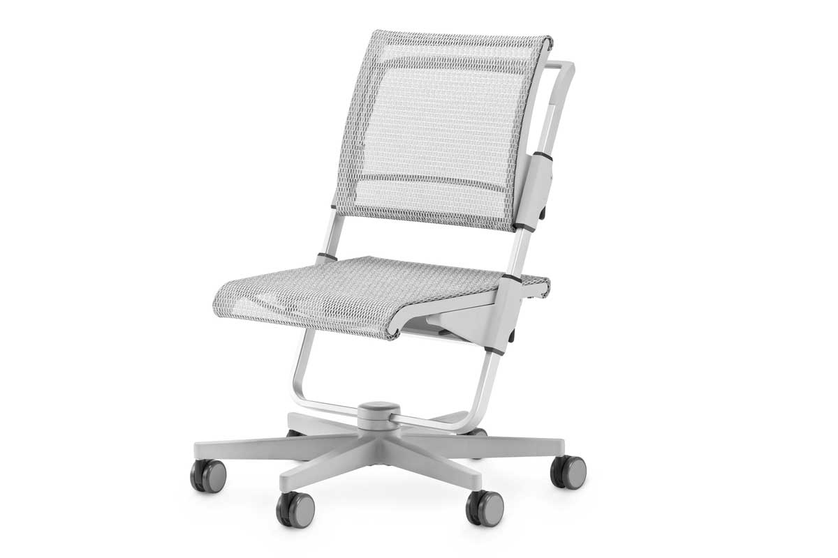 Moll SCOOTER children swivel chair, grey frame