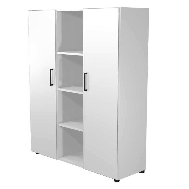 Bookcase EVO White 1200 x 1450 mm