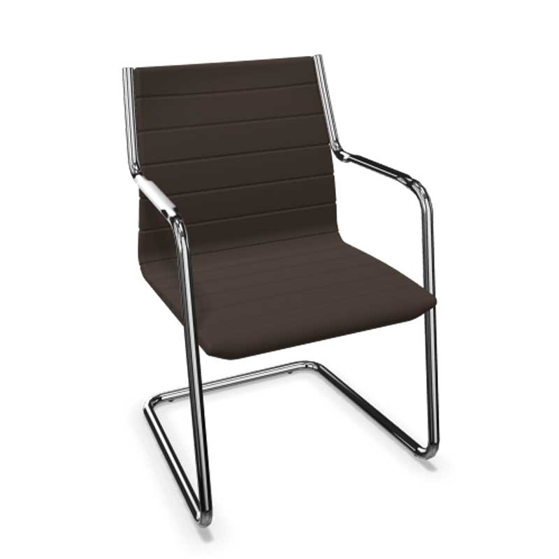 Sitland CLASSIC visitor chair chromed frame