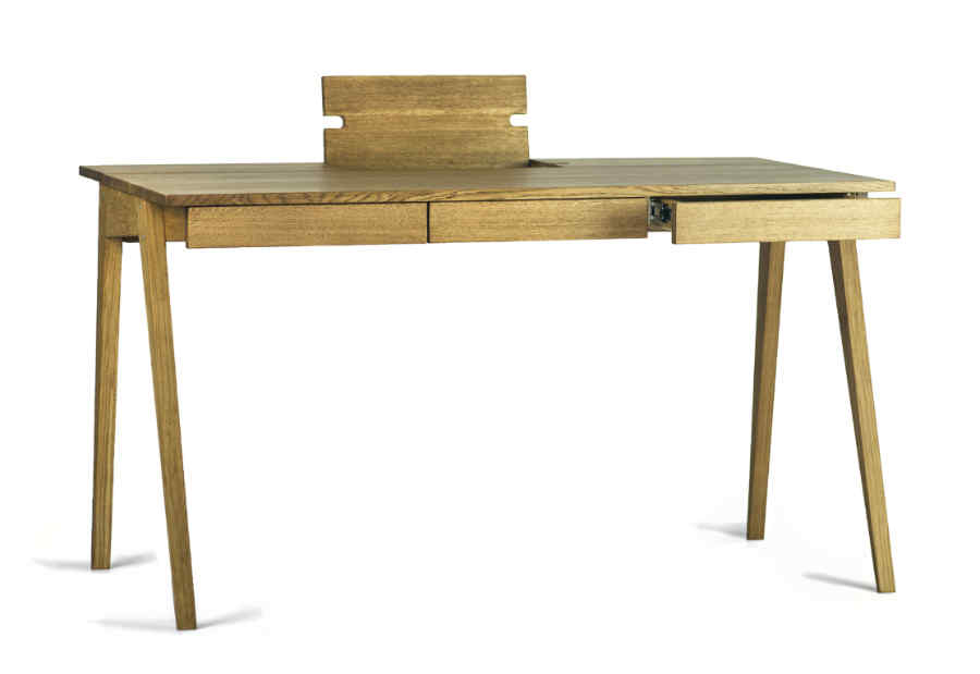 Piko desk solid oak 70 x 140 cm