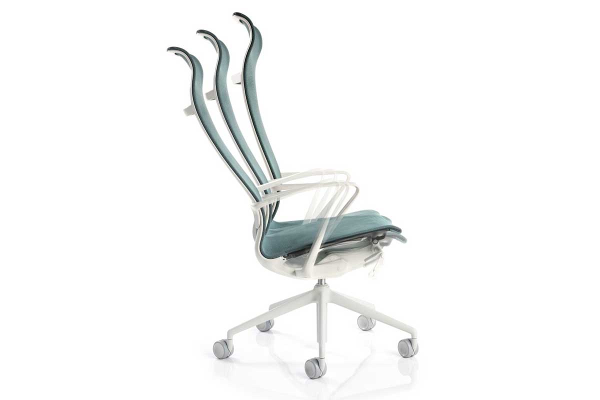  Rexsitt YOUNIQUE Syncro desk chair - White mesh