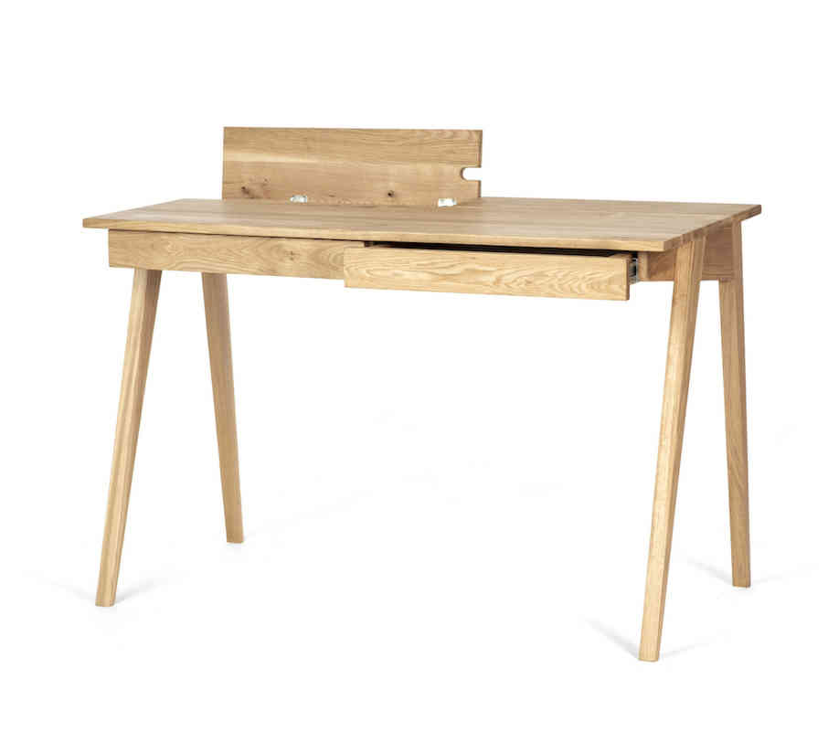 Piko desk solid oak 60 x 120 cm