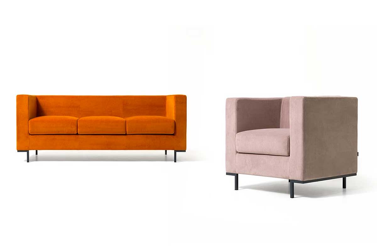 Hall by Diemme two-seater sofa
