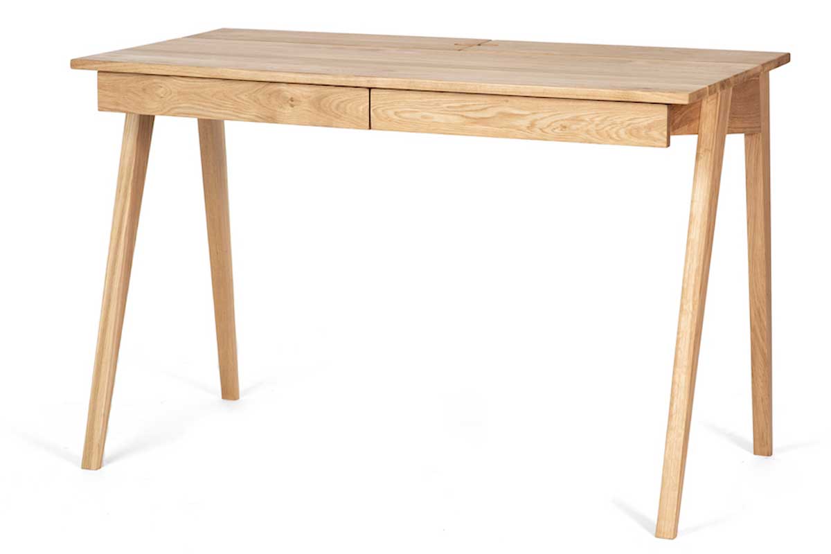 Piko desk solid oak 60 x 120 cm